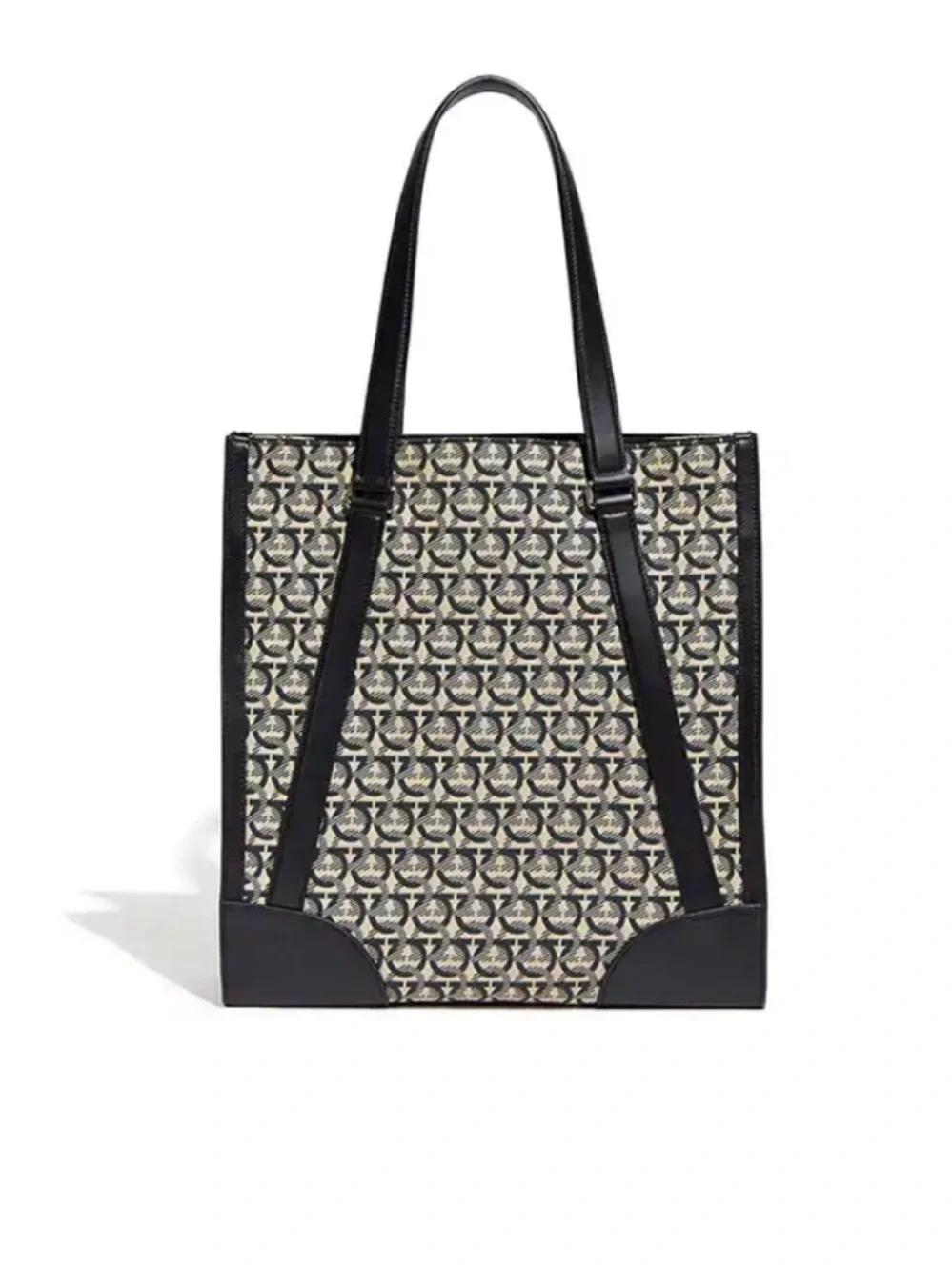 $3000. Salvatore Ferragamo Men’s/Unisex Monogram Tote Bag. Auth. Mint Condition!